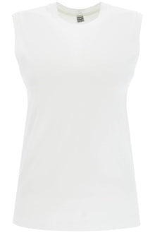  Toteme organic cotton sleeveless top for