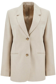  Toteme linen blend blazer for