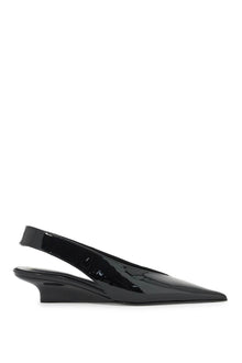  Toteme slingback patent leather wedge dã©col