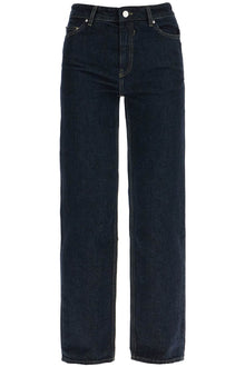  Toteme high-waisted slim jeans in organic cotton blue