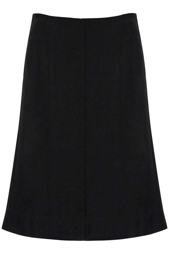 Toteme satin panel skirt with eight panels