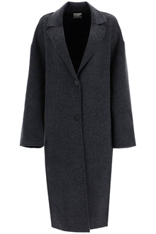  Toteme wool blend cocoon coat with