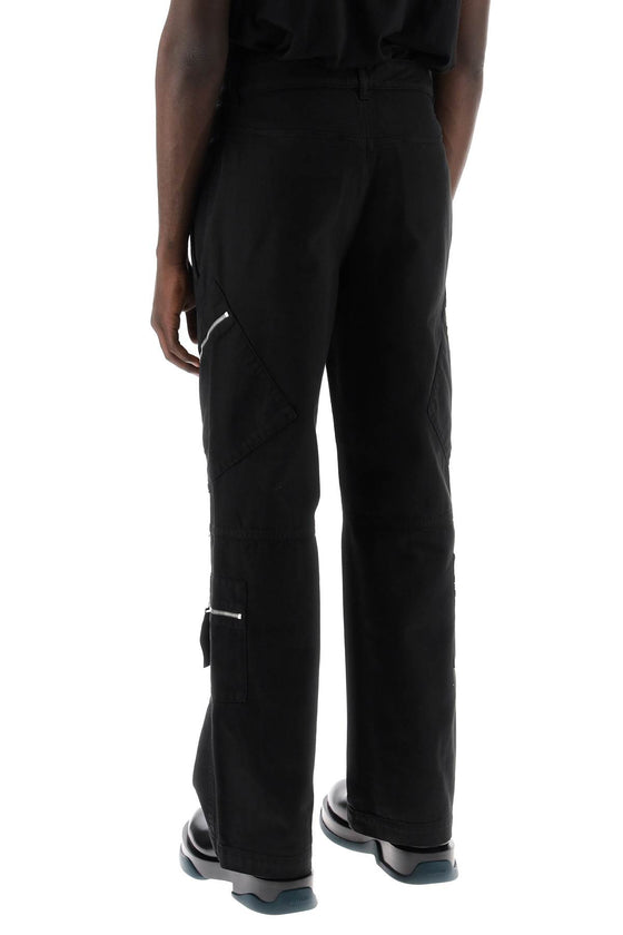 Jacquemus brown cargo pants for men