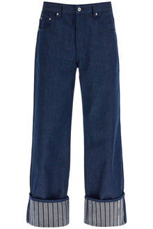  Jacquemus baggy with maxi cuff  baggy jeans with