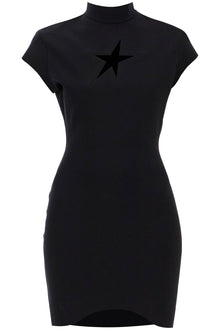  Mugler star mini dress