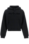 Mugler fleece sweatshirt with