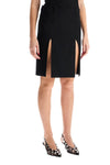 The Attico "wool skirt with slits"