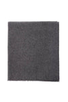 Toteme classic wide scarf in melange grey wool