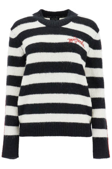  Marc Jacobs pullover the striped brushed logo sweater