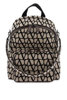  Valentino Garavani toile iconographe backpack