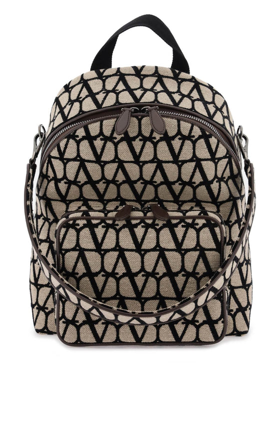 Valentino Garavani toile iconographe backpack