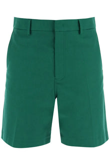  Valentino Garavani "canvas bermuda shorts with v detail"