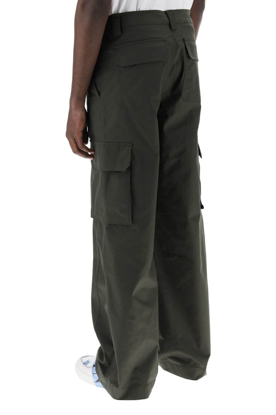 Valentino Garavani cargo pants in stretch nylon