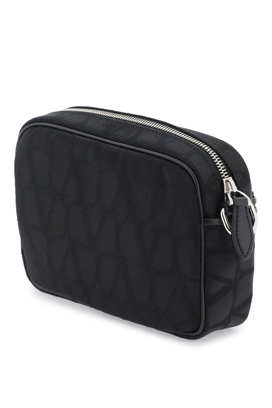 Valentino Garavani black iconographe crossbody bag