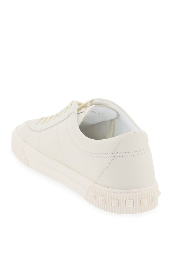 Valentino Garavani leather cityplanet sneakers