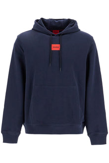  Hugo logo patch hoodie