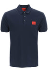 Hugo logo patch polo shirt