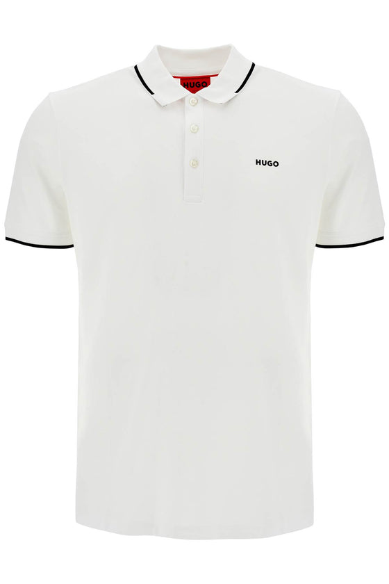 Hugo slim fit piqué polo shirt