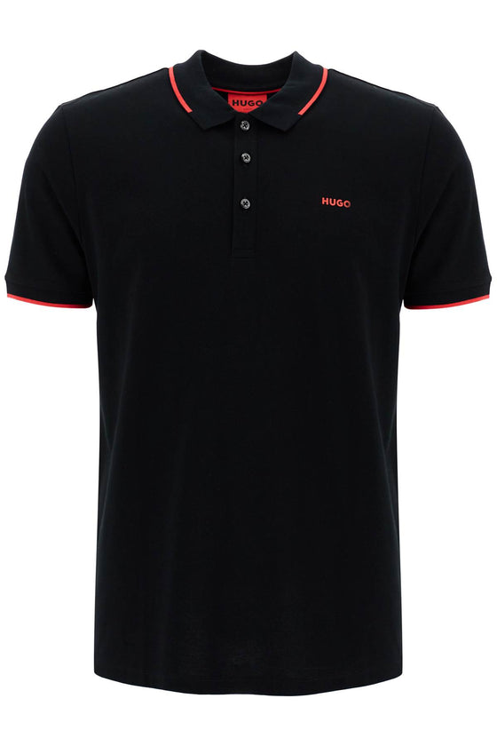 Hugo slim fit piqué polo shirt