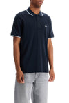 Boss parlay polo shirt with contrast trims