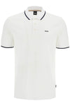 Boss parlay polo shirt with contrast trims