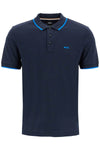 Boss "contrast trim parlay polo shirt