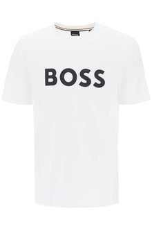  Boss tiburt 354 logo print t-shirt