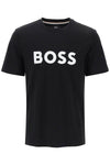 Boss tiburt 354 logo print t-shirt