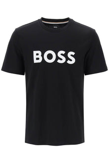  Boss tiburt 354 logo print t-shirt