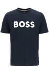 Boss tiburt 354 logo print t-shirt