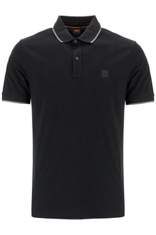  Boss slim fit piqué polo shirt with tipped