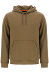 Boss green zip-up hoodie with kangaroo pocket cotton