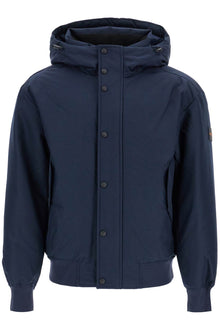  Boss dark blue adjustable hooded coat osis