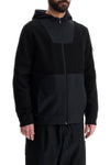 Boss men's black hoodie with zip