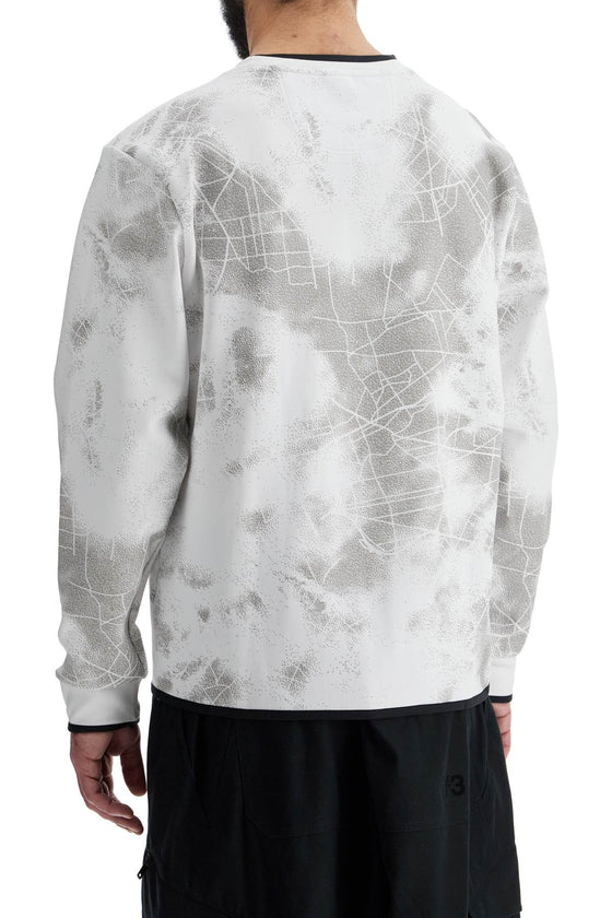 Boss white high neck sweatshirt for men