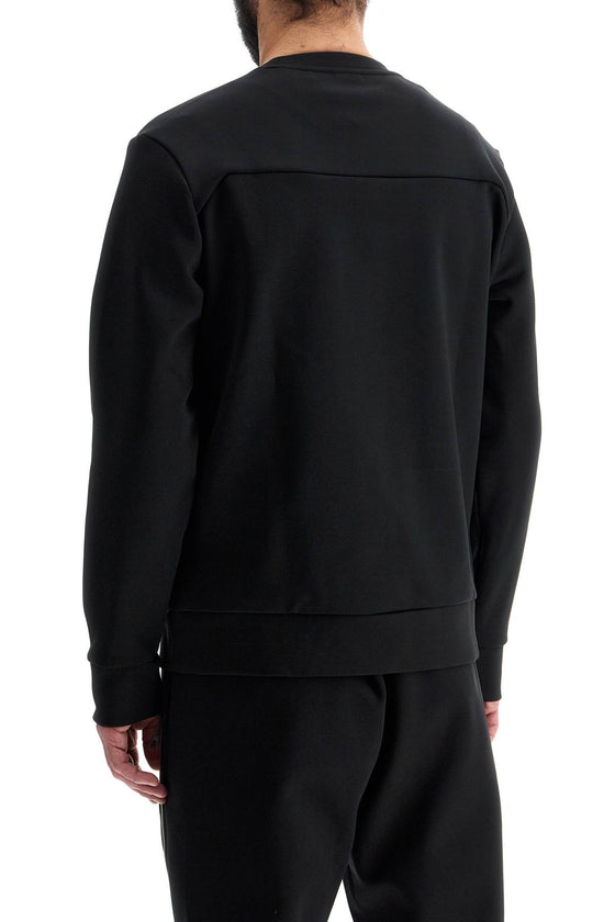 Boss men's slim fit long sleeve black sweatshirt