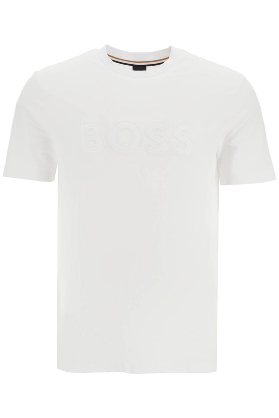 Boss t-shirt with patch logo design