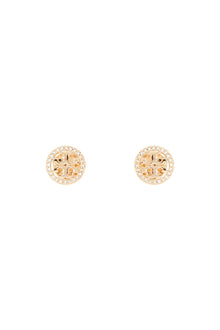  Tory Burch miller pavé stud earrings