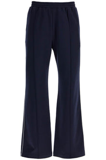  Valentino Garavani jogger pants with metallic v detail