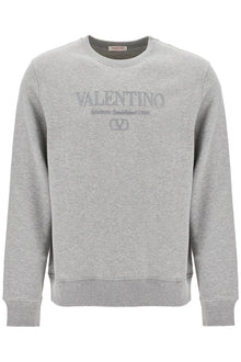  Valentino Garavani crewneck sweatshirt with logo