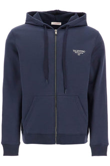  Valentino Garavani "full zip sweatshirt with logo print