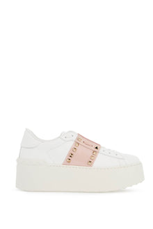  Valentino Garavani open rockstud untitled sneakers