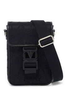  Valentino Garavani black iconographe mini crossbody bag