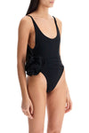 Magda Butrym one-piece swimsuit with applied flower