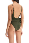 Magda Butrym one-piece swimsuit with applied flower