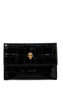  Alexander Mcqueen envelope skull cardholder