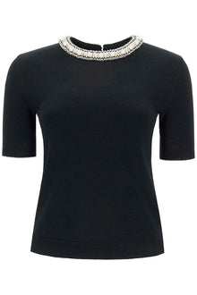  Valentino Garavani short-sleeved shirt with embroidery