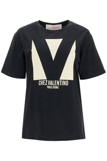  Valentino Garavani "chez valentino printed t