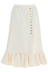 Valentino Garavani crepe couture skirt