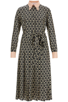  Valentino Garavani este\n\nmidi twill dress with all the